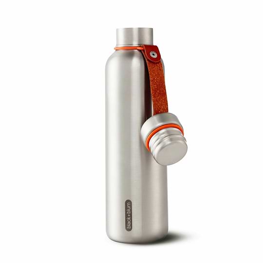 Geïsoleerde roestvrije staal thermofles oranje
