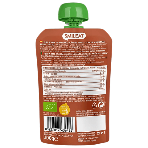 Amande Cacao Fraise Gourde +9 mois