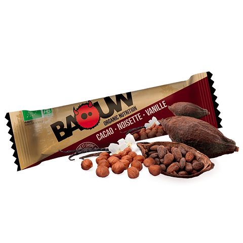 Barres Sport Cacao Noisette Vanille