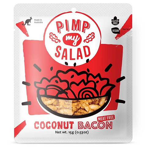Lot de 12 parts Substitut Bacon Coco