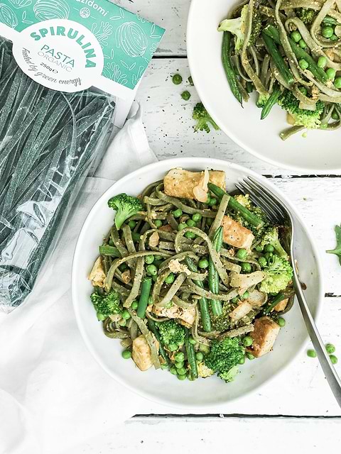 Spirulina & Rijst pasta