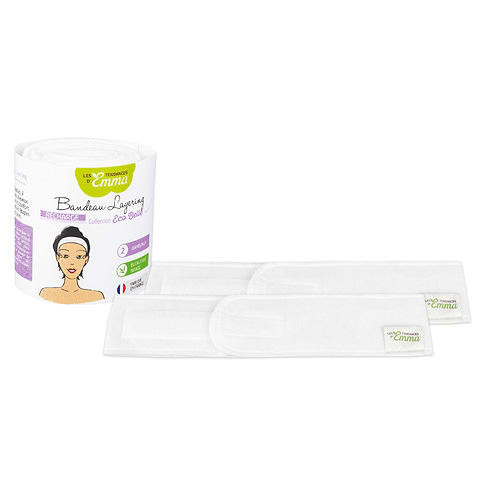Bandeaux Lavables de Démaquillage Layering Eucalyptus