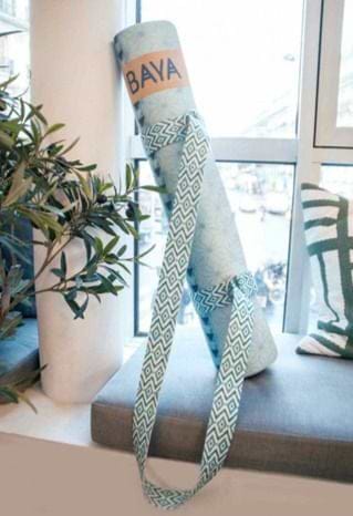 Yoga Mat Strap Blue