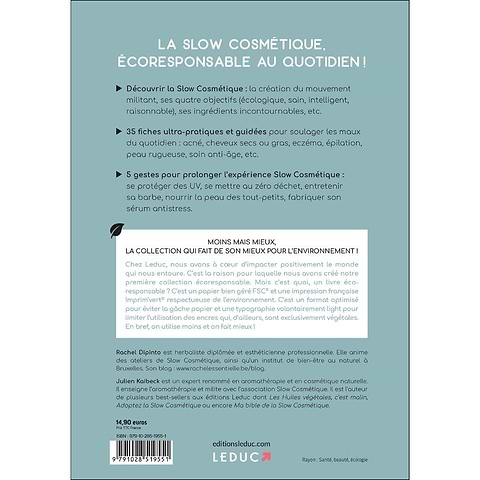 Moins mais Mieux avec la Slow Cosmétique