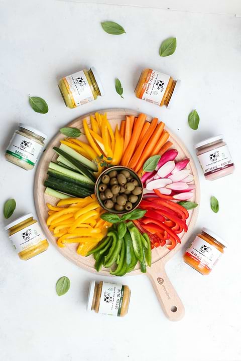 Ananas en kokosnootspread