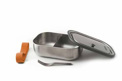 Orange lunch box stainless steel