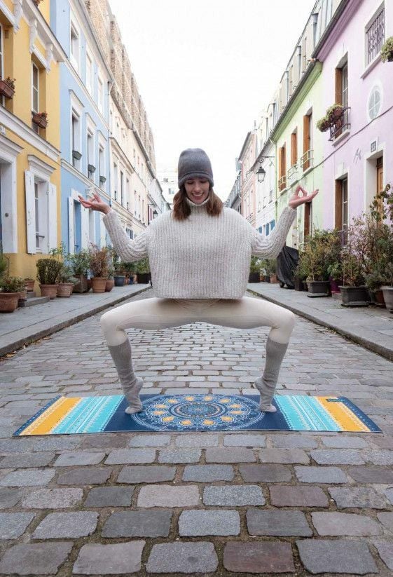 TRAVEL BOMBAY Yoga Mat