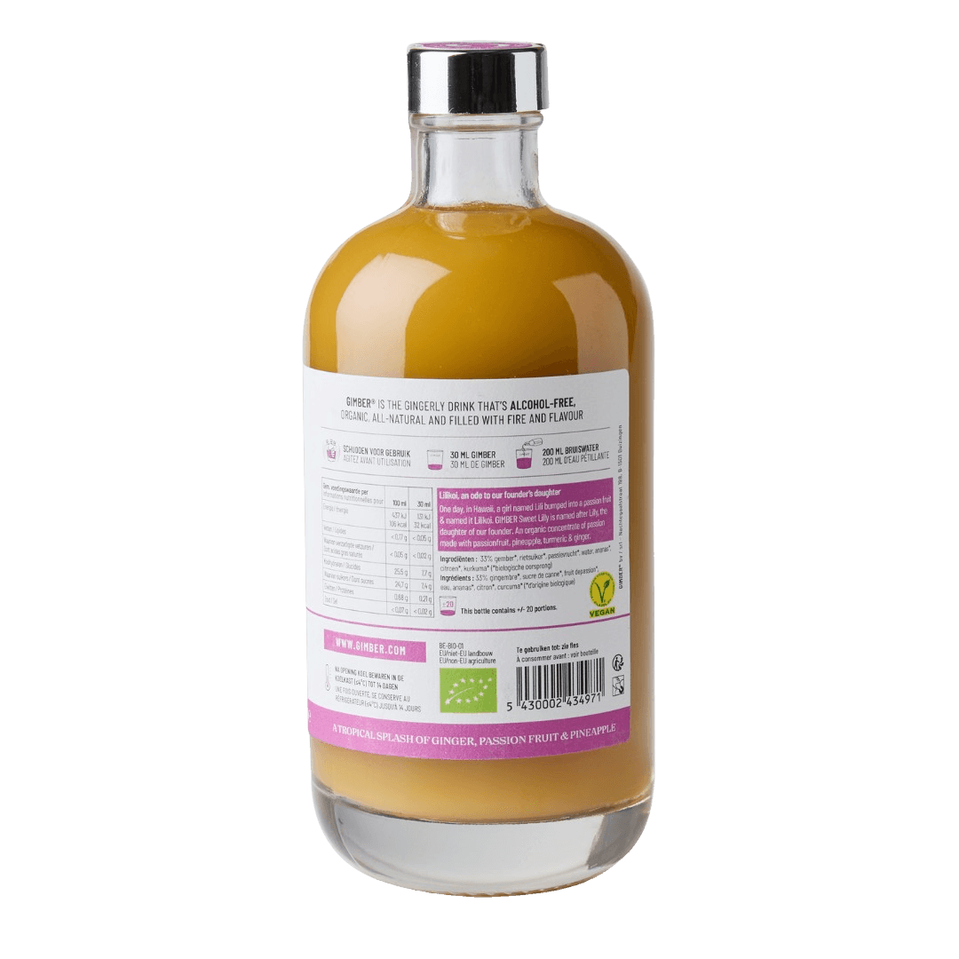 Ginger Passion Fruit Concentrate Sweet Lilly 1