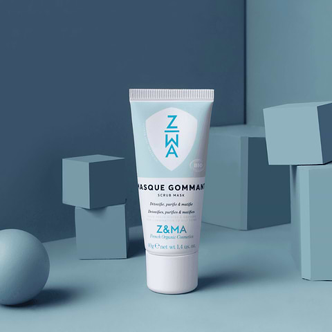 Scrub gezichtsmasker