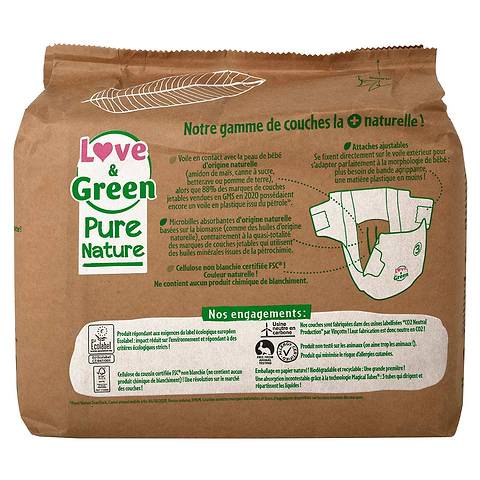 Pure Nature Luier T3 (4-9 kg)