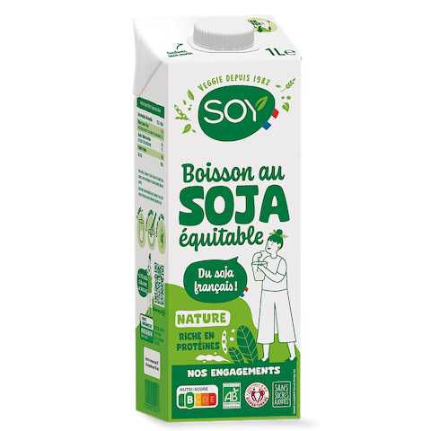 Boisson Soja Nature Sans Sucre