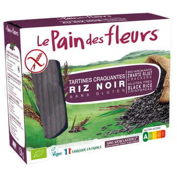 Tartines Craquantes Au Riz Noir BIO