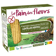 Krokante Linzen Crackers bio