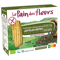 Tartines Craquantes Aux Lentilles Vertes BIO