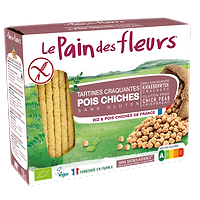 Tartines Craquantes Aux Pois Chiches BIO