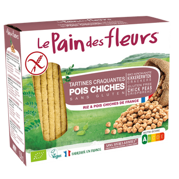 Tartines Craquantes Aux Pois Chiches BIO