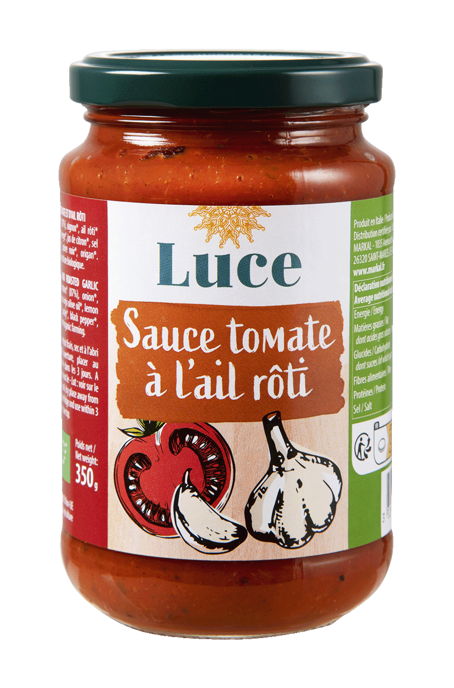 Roasted Garlic Tomato Sauce