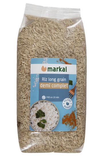 Riz Long Grain Demi Complet BIO