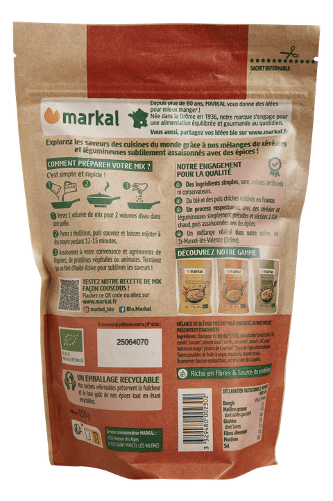 Bulgur en Kikkererwten Mix