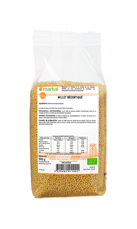 Millet Décortiqué