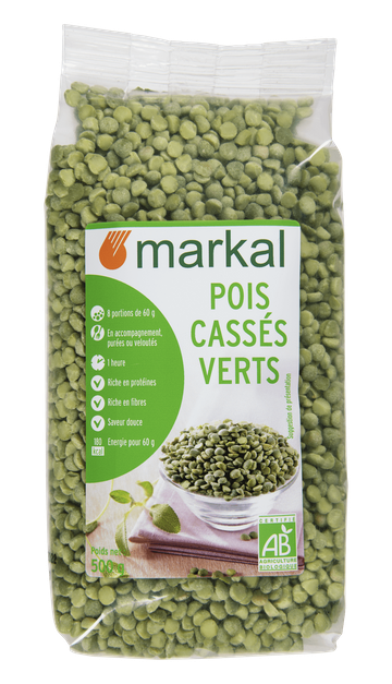 Pois Cassés Verts BIO