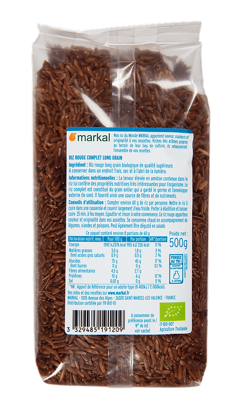 Red Whole Grain Rice