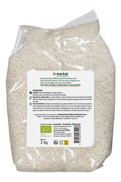 Witte Ronde Rijst