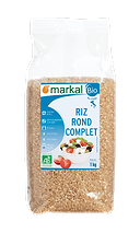 Round Whole Grain Rice organic