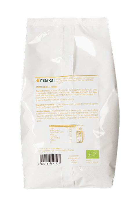 5 Cereals & 3 Seeds Flour