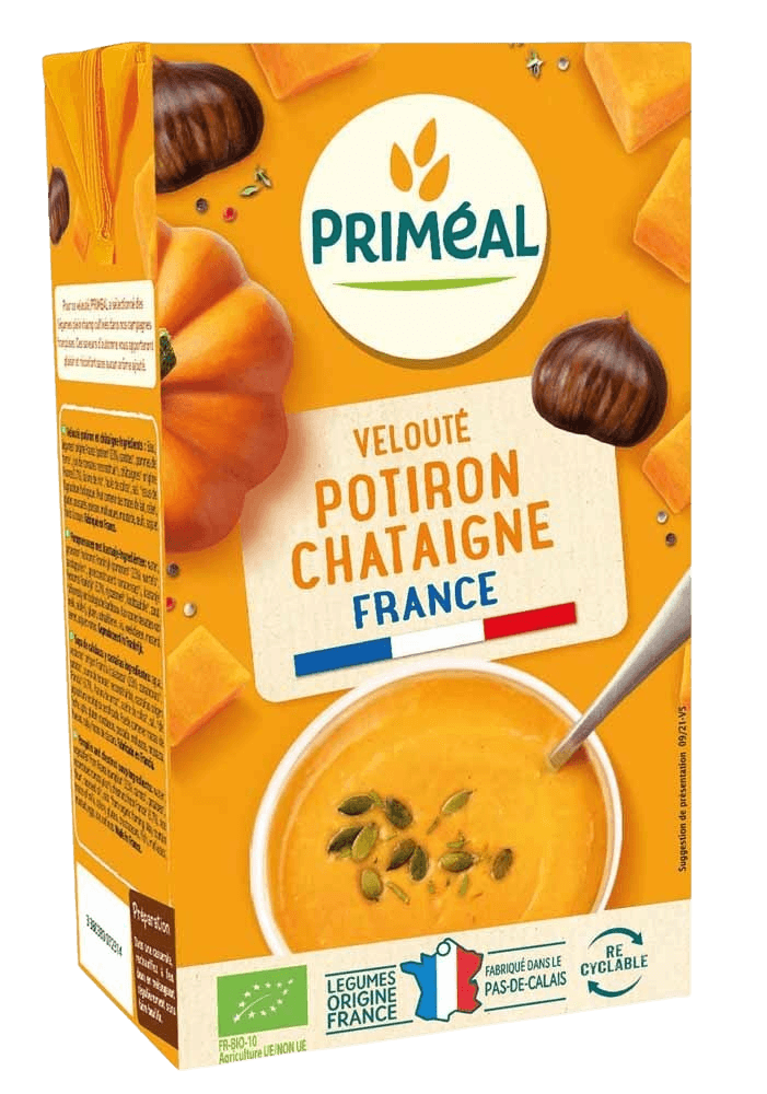 Velouté Potiron Châtaignes BIO