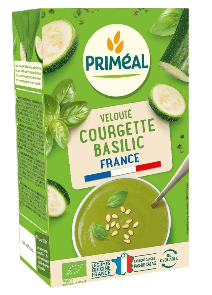 Zucchini Basil Soup Organic