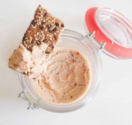 Homemade Cashew cheese