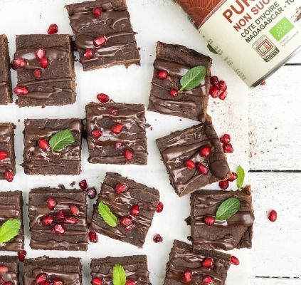 Brownie cacao betterave