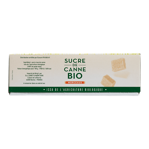 Sucre de Canne Morceaux Roux