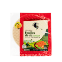 Feuilles Riz Complet 22cm bio