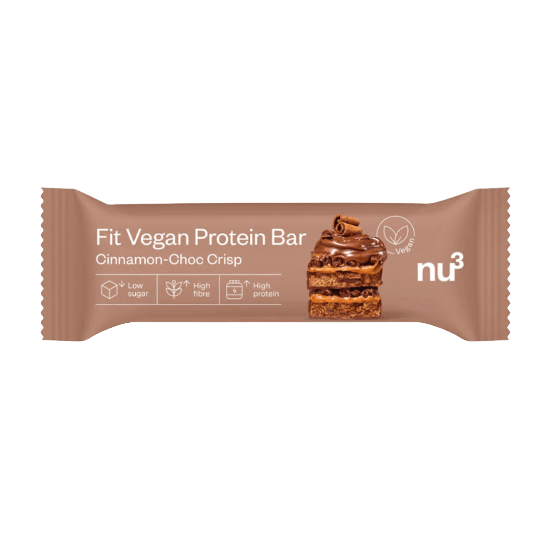 Vegan Eiwitreep Kaneel Chocolade (12g eiwit/reep) 0