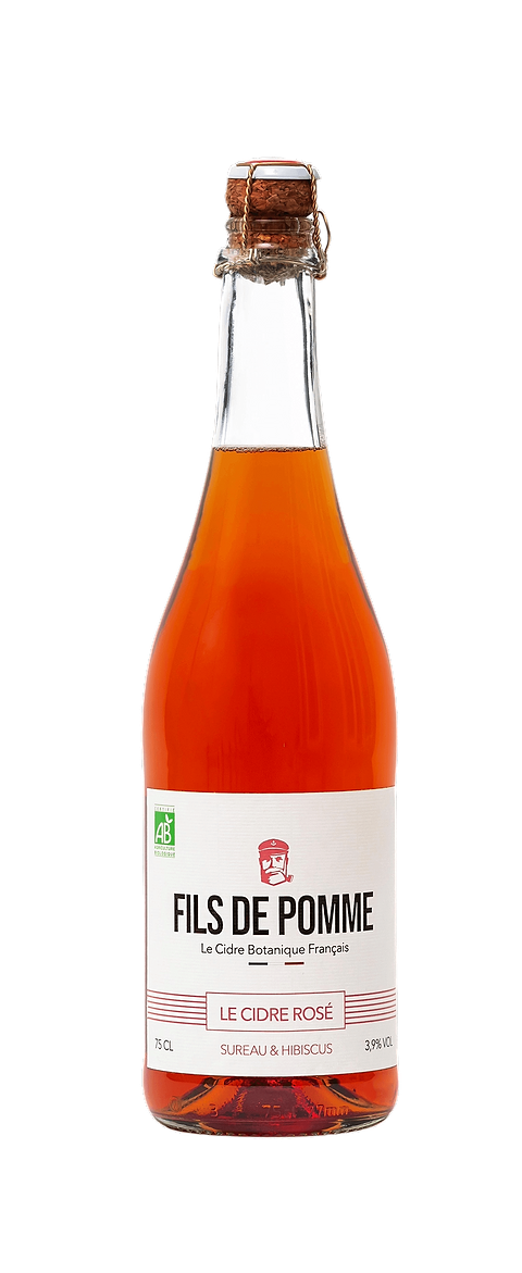 Cidre Pommes Rosé Sureau & Hibiscus