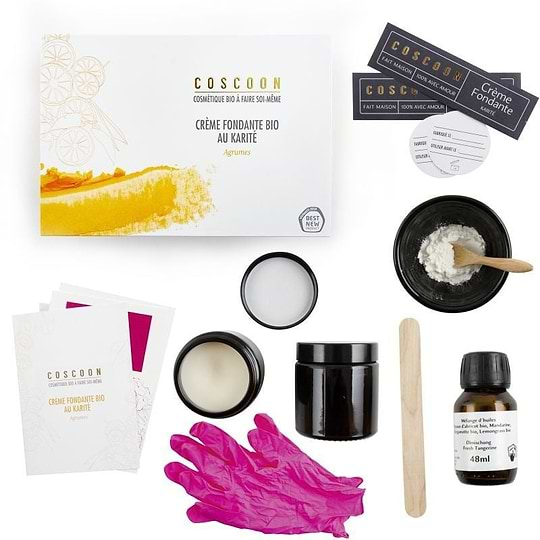 Coffret DIY Crème fondante au Karité 2