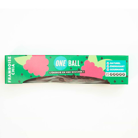 Energy Ballen Framboos & Chia 5 Ballen