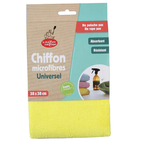 Chiffon microfibres Multiusages 38x38cm