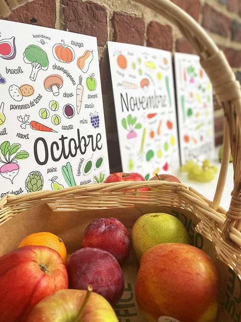 Calendrier Fruits & Légumes de Saison