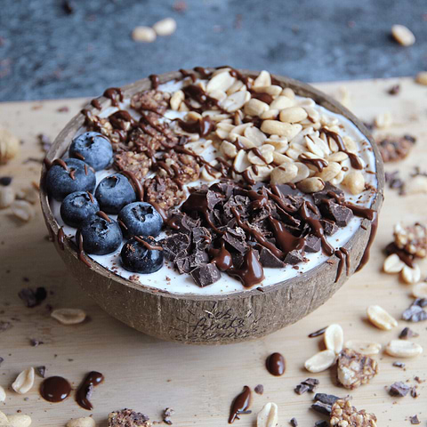 Cocoa Peanut Granola