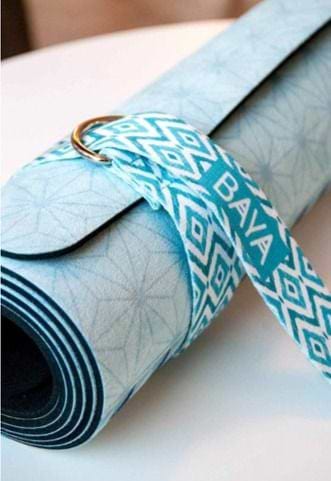 Yoga Mat Strap Blue