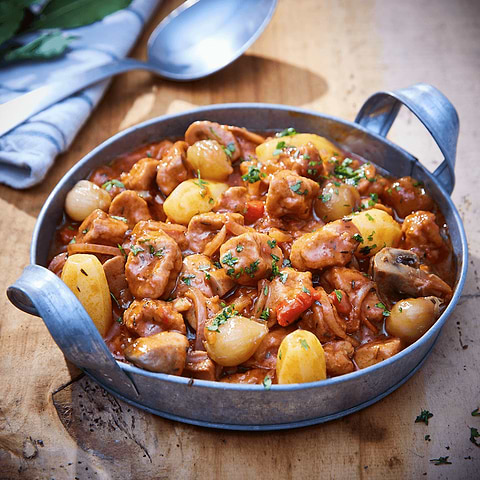 Groentesauté vleesvervanger