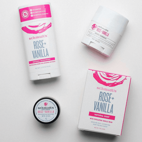 Savon naturel à la rose & vanille