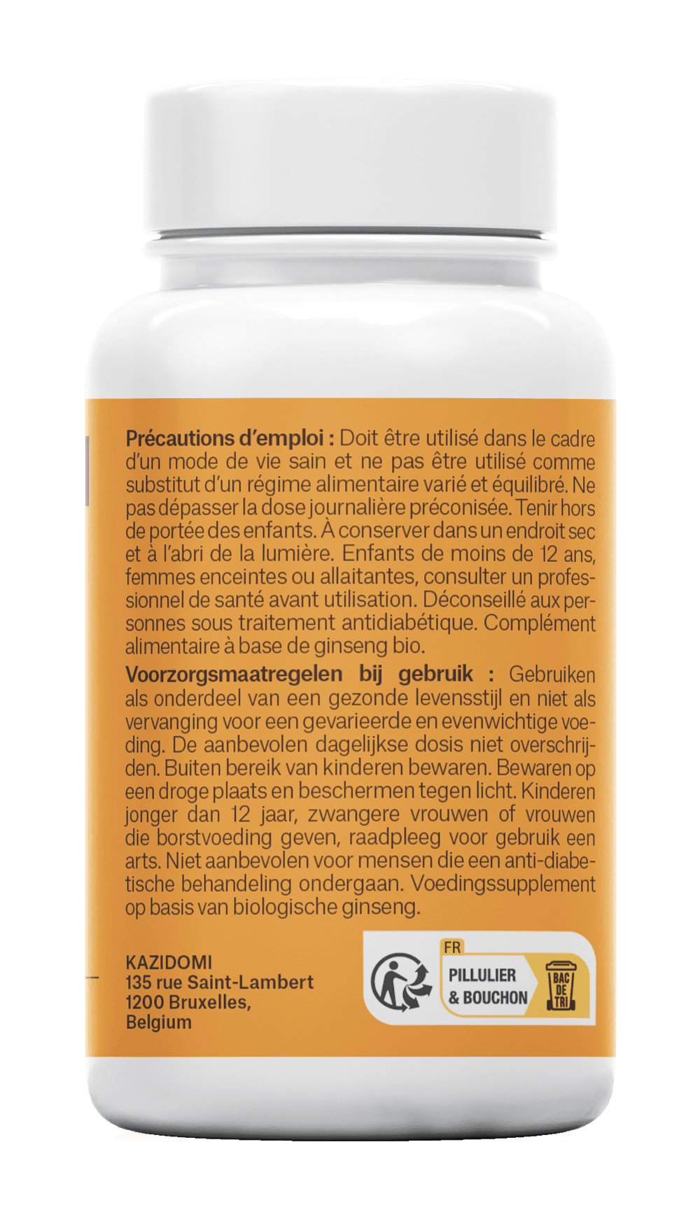 Ginseng 400µg (énergie et tonus) 2