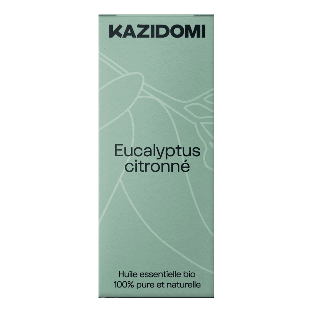 Huile essentielle Eucalyptus Citronné (anti-inflammatoire et apaisant) DDM : 31/03/25