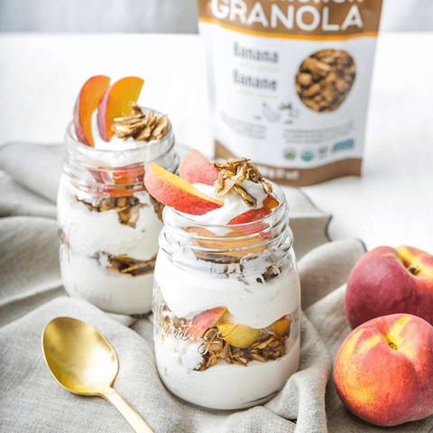 Granola Cru Coco Banane Maca Keto