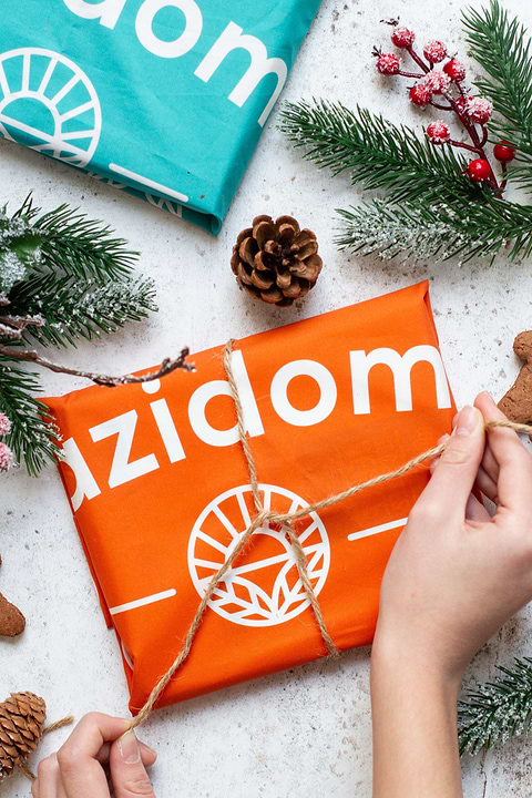 Kazishiki Furoshiki Gift Wrapping Oranje