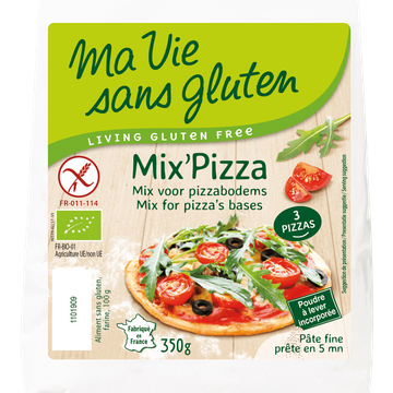 Mix Préparation Pour Pizza Sans Gluten BIO